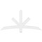 Ekena Millwork Alberta Architectural Grade PVC Gable Bracket, 60"W x 30"H x 2"D x 4"F, 12/12 Pitch GBP060X30X0204ALB00 - alternate 5